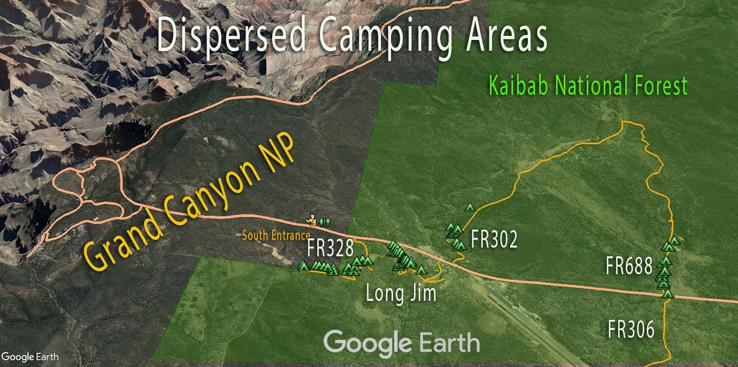 Overlanding & Boondocking - Camping at Grand Canyon North Rim