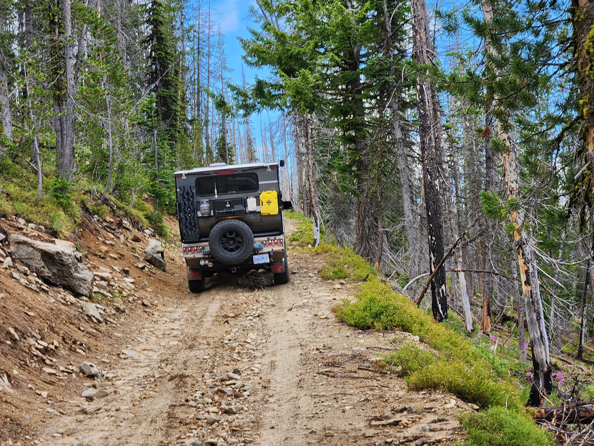 Camping, Exploring, and Traversing the Magruder Trail