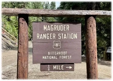 Camping, Exploring, and Traversing the Magruder Trail