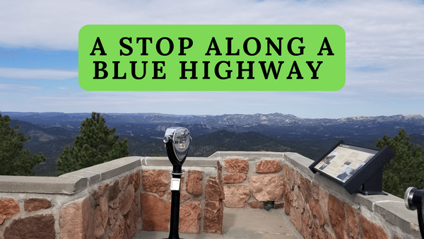 A stop along a: "Blue Highway"