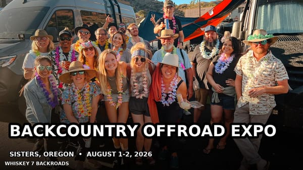 Backcountry Offroad Expo Comes to Sisters Oregon — August 1-2, 2026