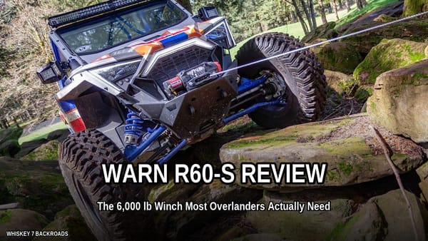 Warn R60-S Review: The 6,000 lb Winch Most Overlanders Actually Need